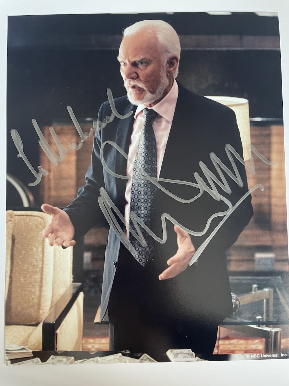 Lot 284: Malcolm McDowell English Actor, Producer, Clockwork Orange 10x8...