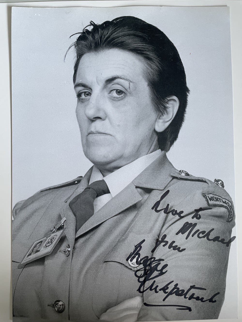 Lot 290: Maggie Kirkpatrick Prisoner Cell Block H Actress 12x8...