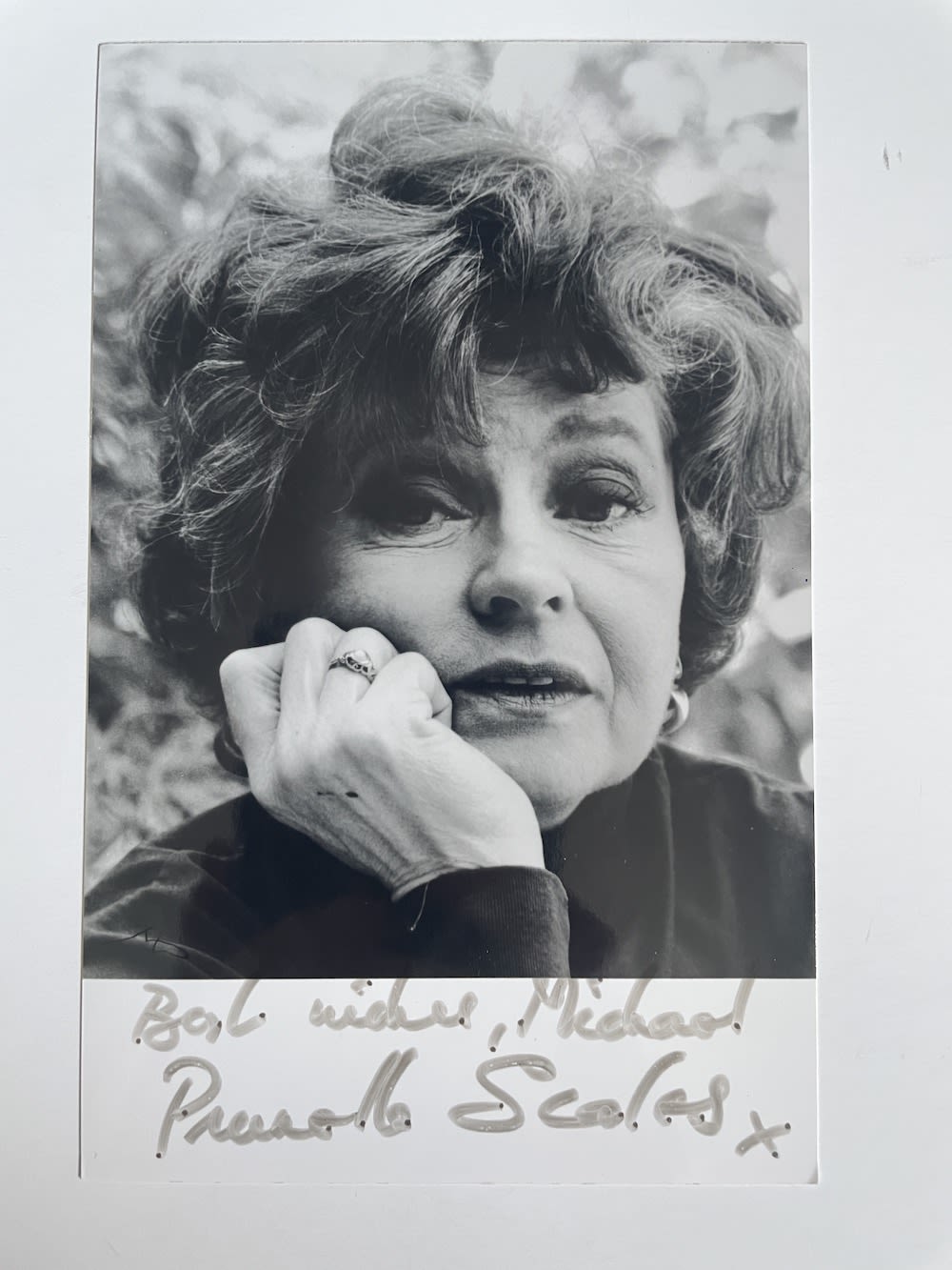 Lot 296: Prunella Scales Legendary Actress, Fawlty Towers 6x4 inch...