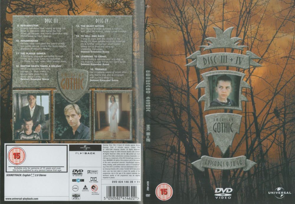 Lot 234: DVD American Gothic Episodes 9 to 16 Disc...