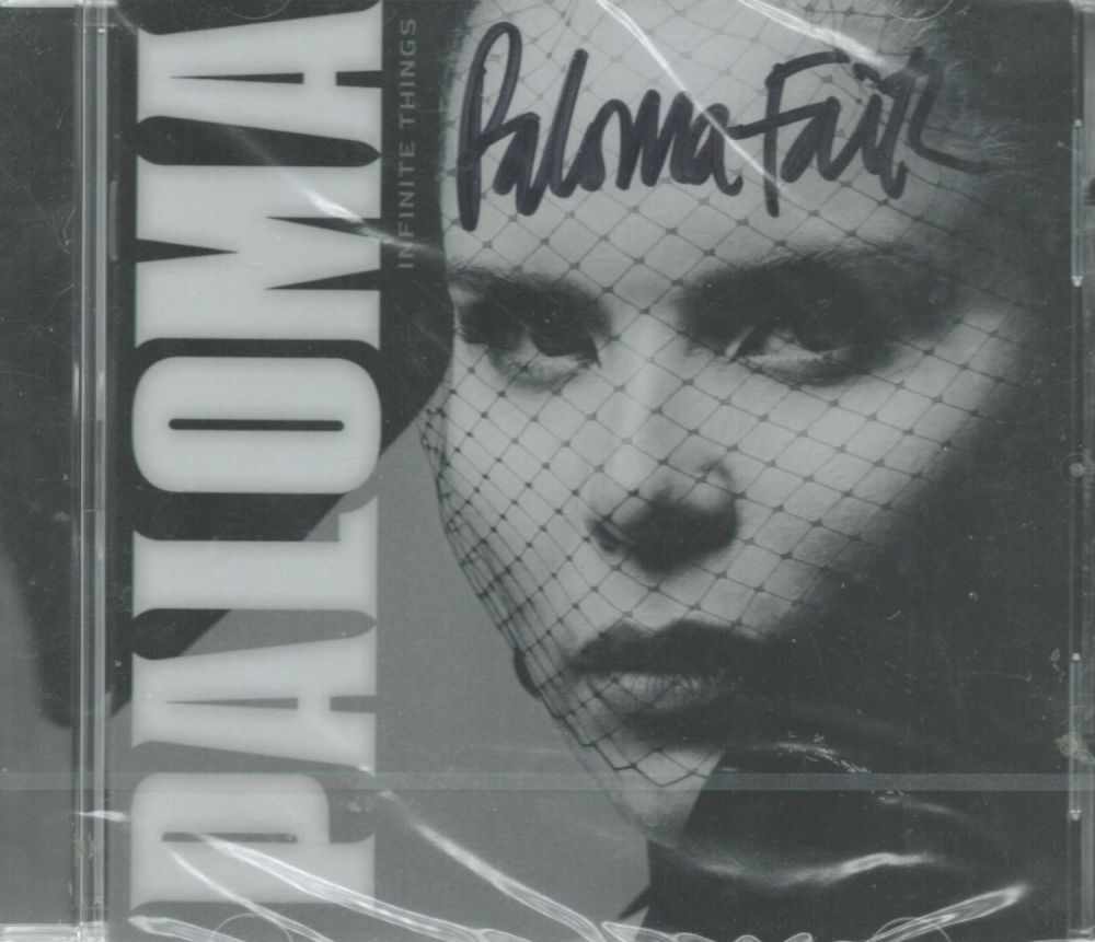 Lot 240: Paloma Faith signed CD Infinite Things. Good condition....