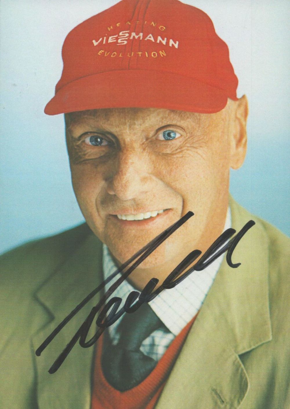 Lot 249: Niki Lauda signed Austrian Formula One Driver colour...