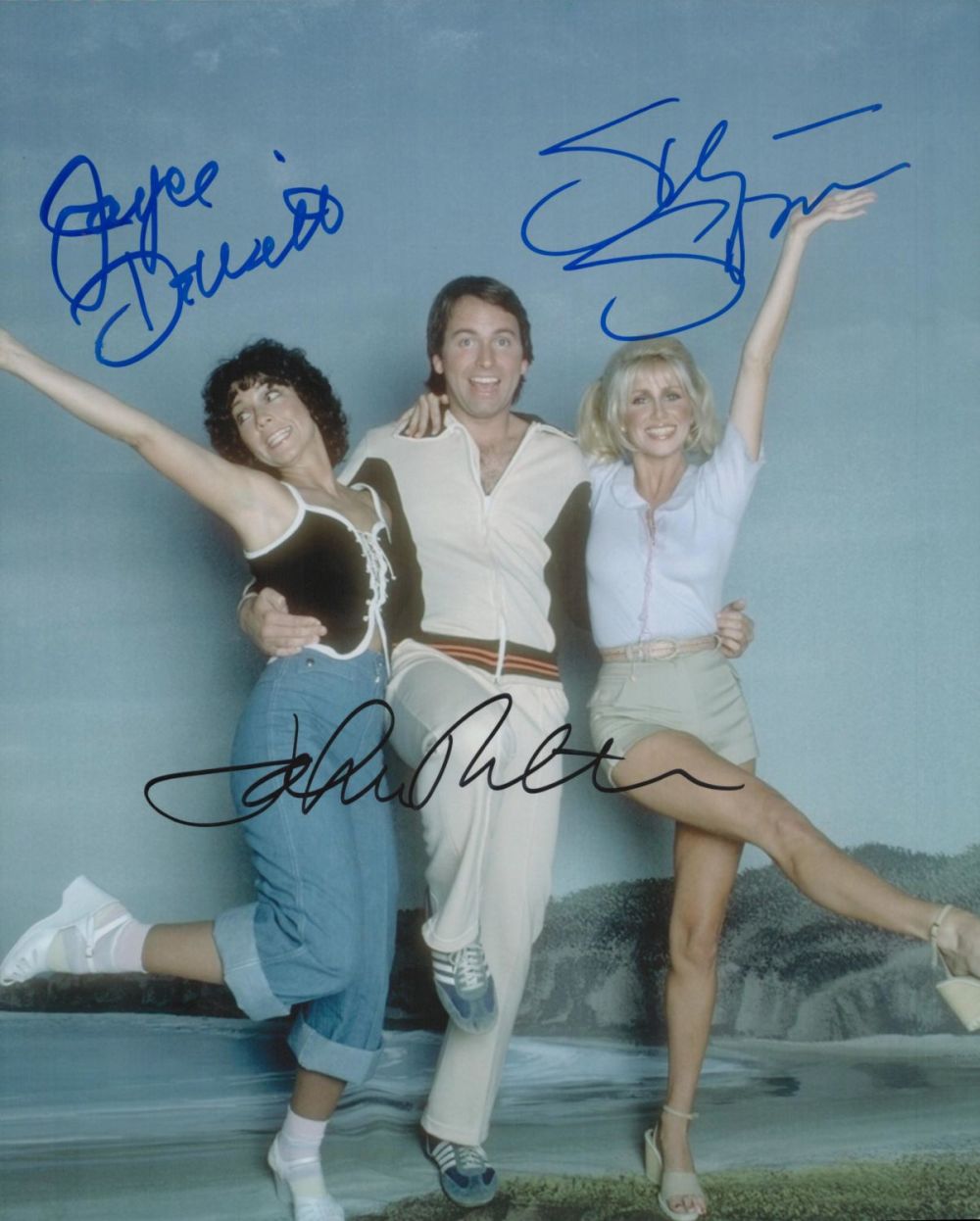 Lot 272: Multi signed Joyce Dewitt, John Ritter, Suzanne Somers...