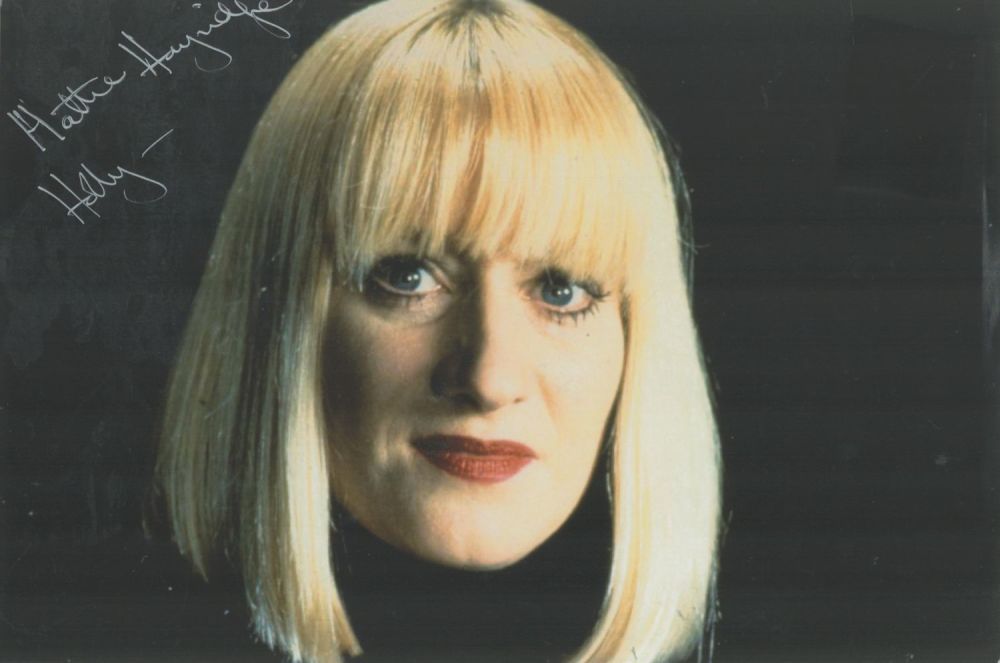 Lot 288: Hattie Hayridge signed colour photo. Comedian. 12 x...