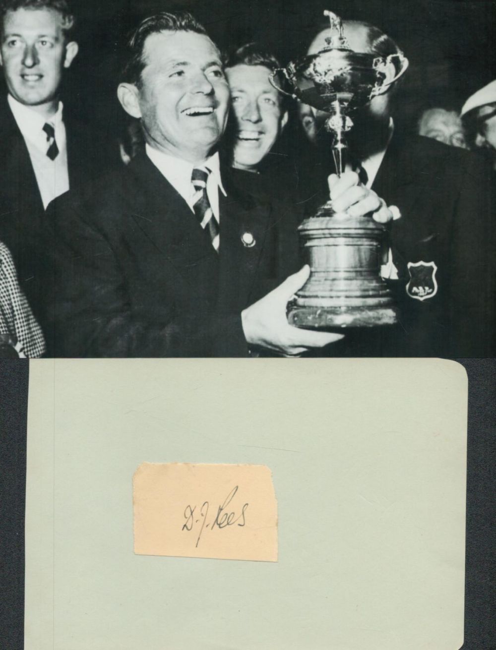 Lot 347: DAI REES (1913 1983) 1957 Captain Ryder Cup...