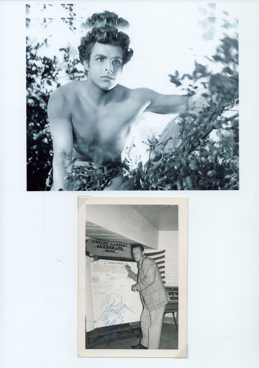 Lot 379: Buster Crabbe Signed Photo (Black and White) approx...