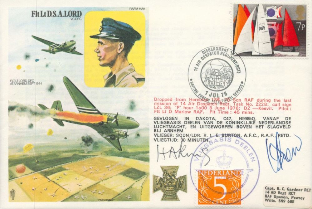 Lot 565: Flt Lt David Lord VC. and Henry King...