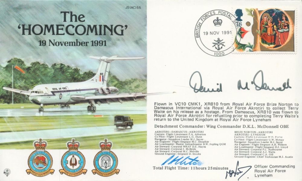 Lot 587: Wng Cdr D K L McDonnell and Cpt...