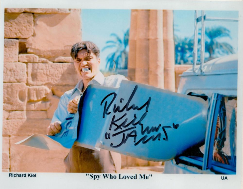 Lot 644: Richard Kiel Signed Photo (as Jaws) from James...