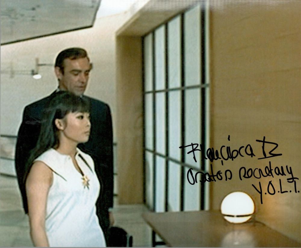 Lot 660: Francesca Tue Signed Photo (as Osato's Secretary) from...