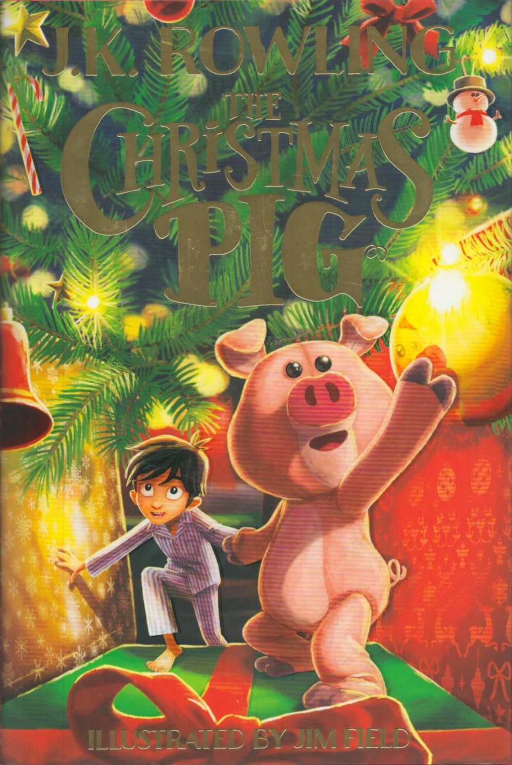 Lot 692: The Christmas Pig by J K Rowling Hardback...