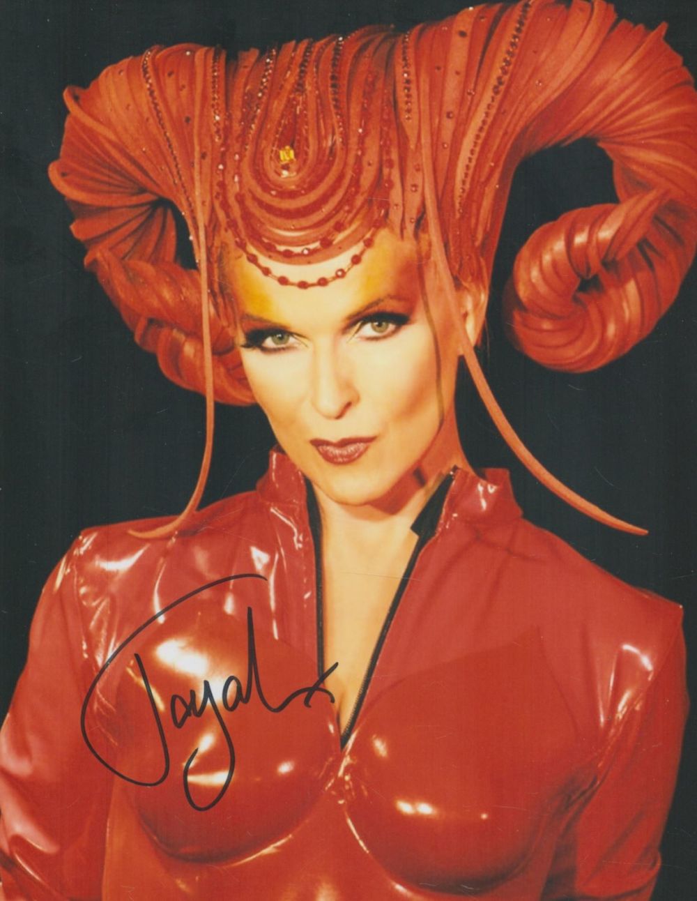 Lot 702: Pop music and Punk rock star Toyah signed...