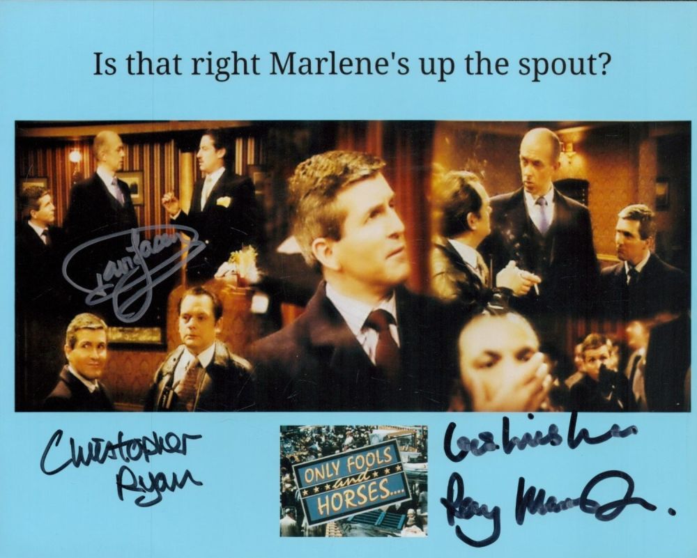 Lot 50: Only Fools And Horses, a 10x8 photo from...