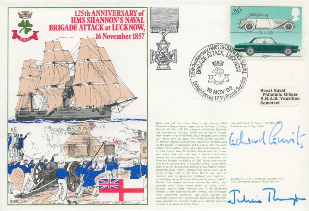 Lot 696: Rear Admiral Edward Gueritz and Brigadier J H...