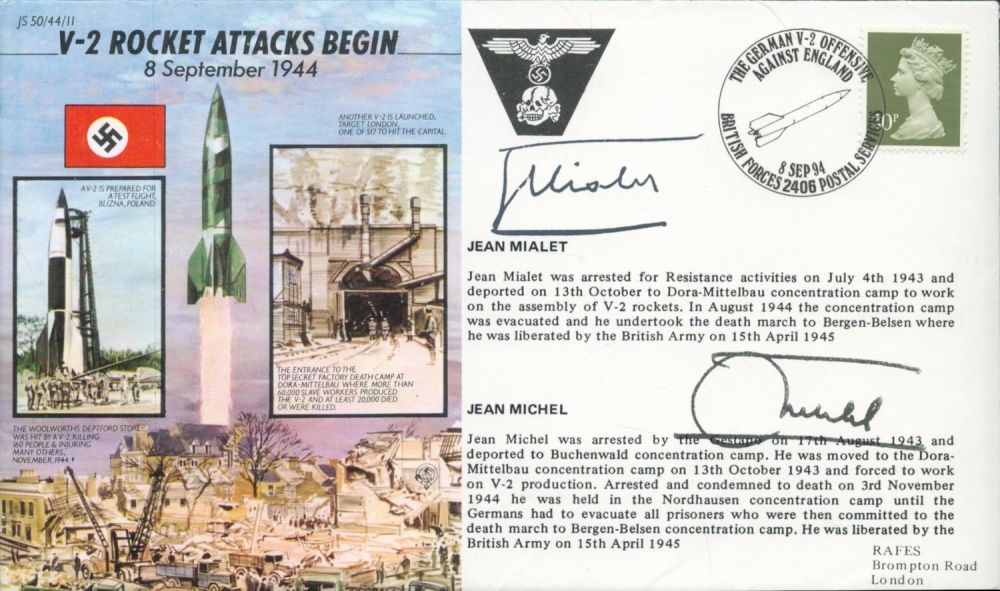 Lot 698: Jean Mialet and Jean Michel Signed and Flown...