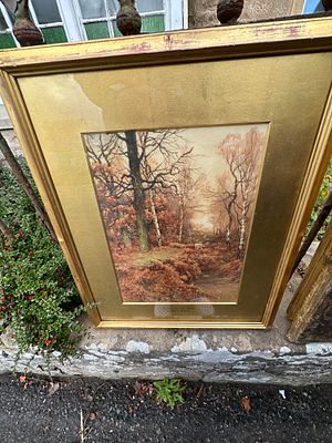 Winter in the Wood - By J.G.Sykes Watercolour