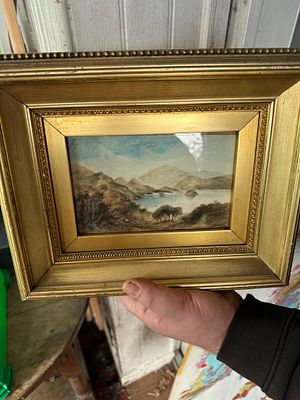 Original Painting. Watercolour of Ben Nevis in the style of Ralph Morley