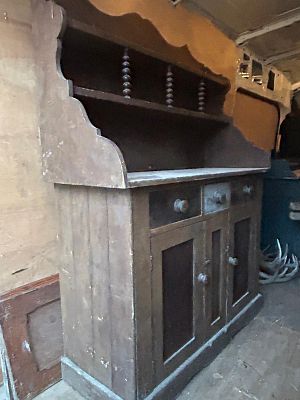 Victorian Scottish Vernacular Sideboard. Made in Glasgow in the 1960s exclusively for the 