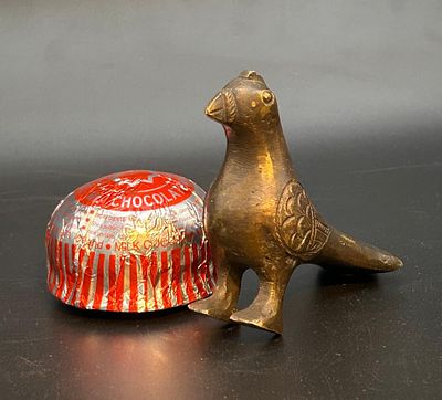 Small Bronze Bird Figurine in - Seljurk?. Possibly Seljuk art - known for its bronze objects 