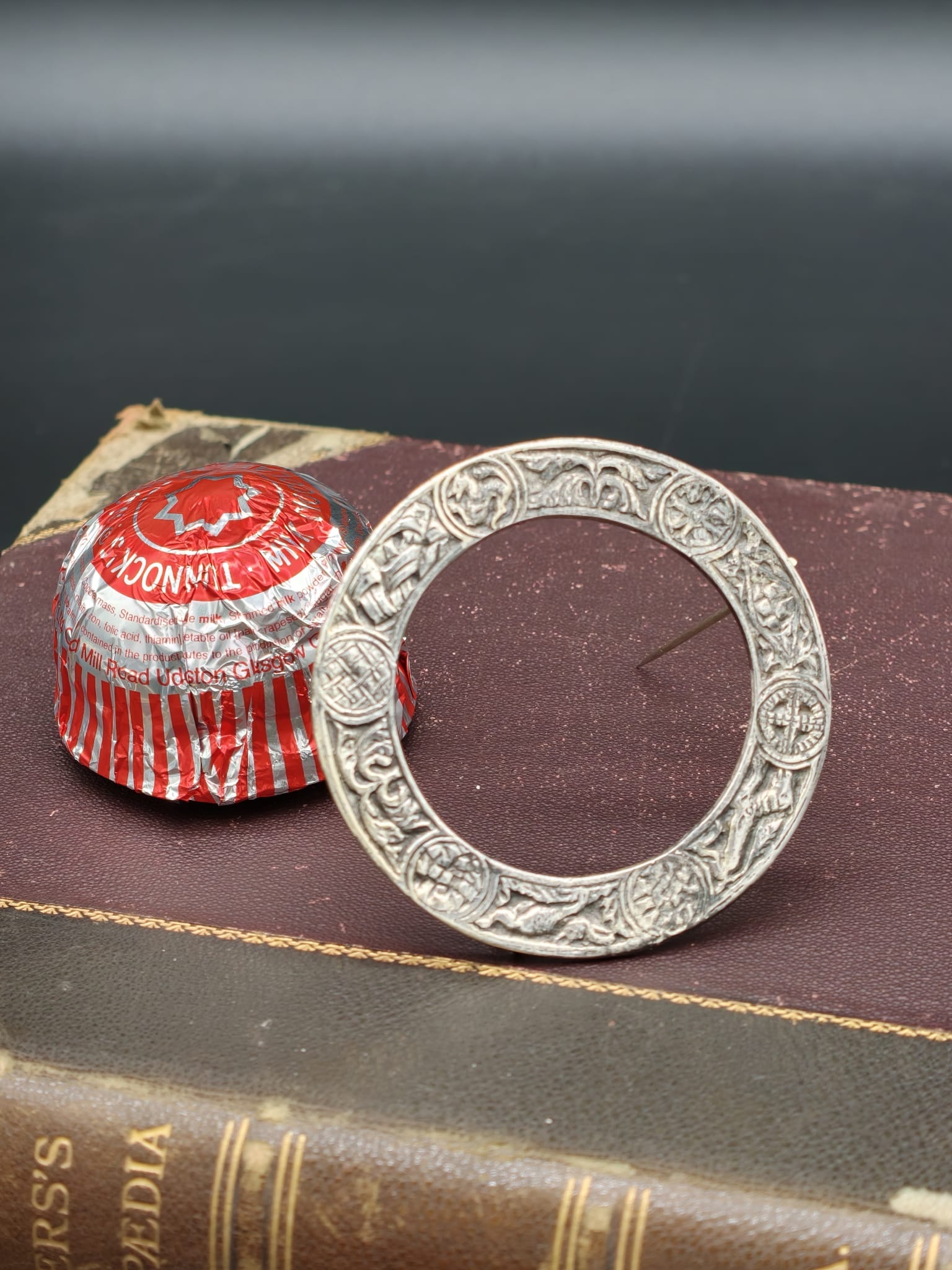 Ward Brothers Sterling Silver Celtic Revival Brooch Birmingham 1944