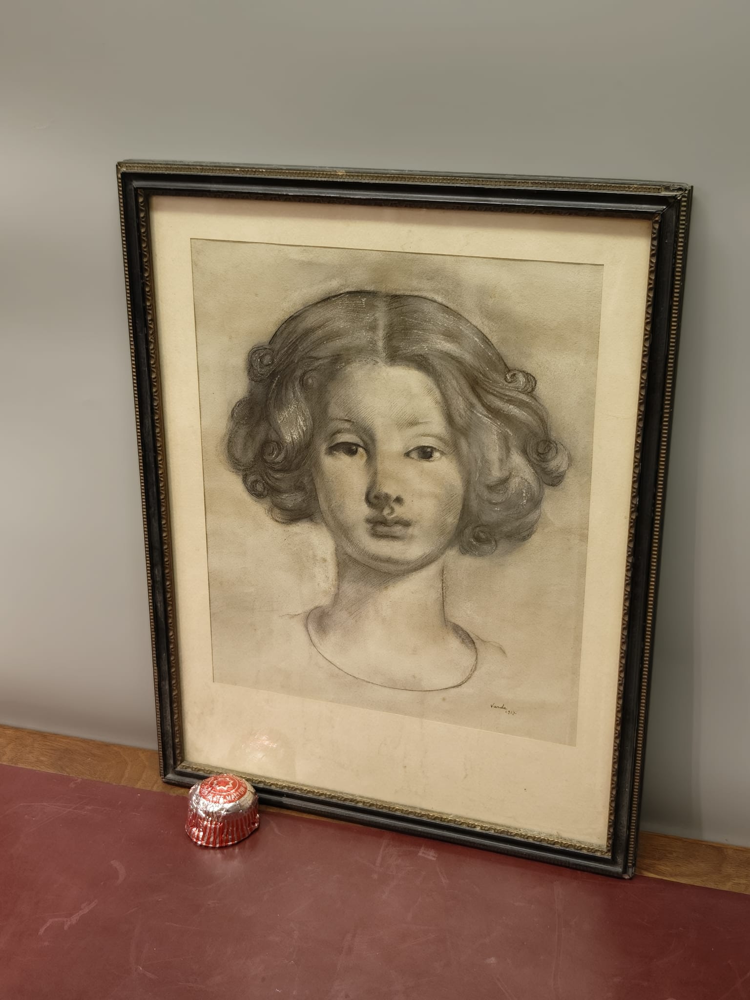 Varda (1893-1971), Portrait of a Young Woman, 1917