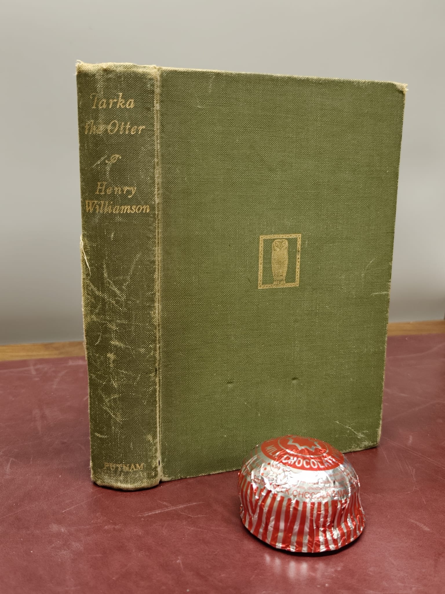 Williamson, Henry. Tarka the Otter. G. P. Putnam's Sons, 1932. First Illustrated Edition.