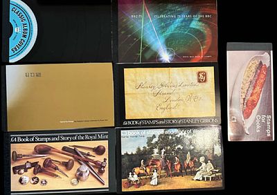 Small collection of GB Prestige Stamp Booklets all complete with Machin stamps inc some rarer 