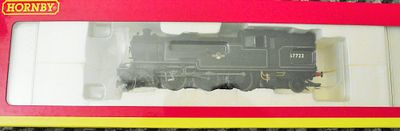 Hornby Stanier Class 4P 2-6-4T British Railways Tank Locomotive No. 67722. A Hornby Stanier 