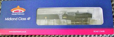 Bachmann Branch-Line 'Midland Class 4F' Model Railway Locomotive, No. 43875. A Bachmann 