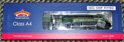 A Bachmann OO Gauge Class A4 Steam Locomotive, DCC Chip Fitted, No. 60024. A Bachmann OO Gauge 