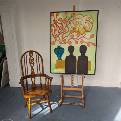 Aimee's Bloom Acrylic Painting - 120x90cm -Original artwork Painting. Description : "Aimee's 
