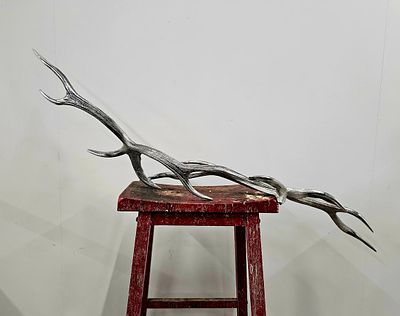 Antler Configuration By Thomas Glencross Created in 2024 Aluminium Artwork Not Signed. SHIPS 