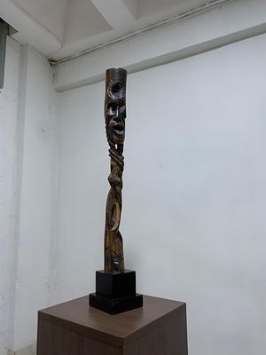 Oluwalere Israel Adewale The Weight Within Wood and mirrors 2024 Nigeria. SHIPS FROM Nigeria The 