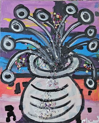 Child's Play I - Acrylic on canvas Acrylic on canvas 2018-2025. Title: Child’s Play 