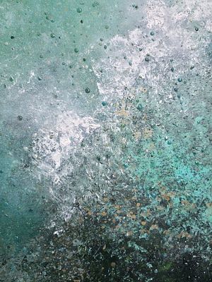 The Salty Breath of the Tide Elena Shcherbina Acrylic and mixed media on canvas 2025. SHIPS FROM 