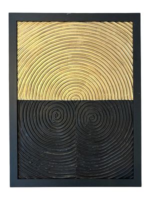 Dialogue of Spirals. Contrast Helena Fil Mixed media 2025. SHIPS FROM London, UK “Dialogue of 