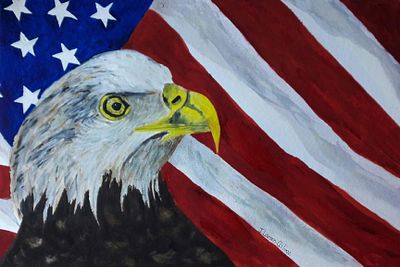 In God We Trust By J Larsen-Collinge watercolour on paper 2018. SHIPS FROM Gibraltar I painted 