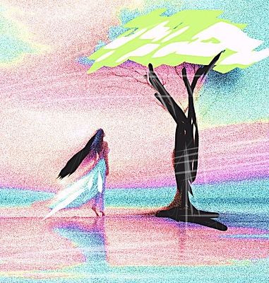 Whispers of the Silent Shore?? By Himanshi tyagi Hahnem&uuml;hle fine-art gicl&eacute;e paper 2025. SHIPS 