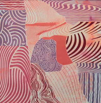 Dulima By Ivonne Portillo Sierra Woodcut and lithography on paper 2020. SHIPS FROM Barcelona 