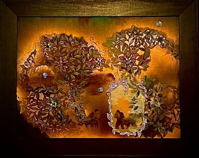 Lands Forgotten (From the Portals & Prophecies Series) By Alexis Kharel Acrylic & Mixed Media on. 