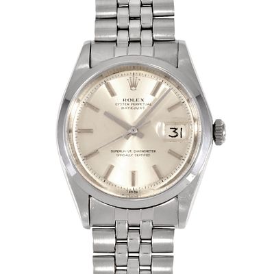 Rolex ROLEX 1600 Datejust 2 (manufactured in 1967) Automatic wristwatch, silver dial, men's. cata 