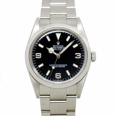 Rolex ROLEX Explorer 1 114270 D serial number Men's watch Black Automatic self-winding. catalog 
