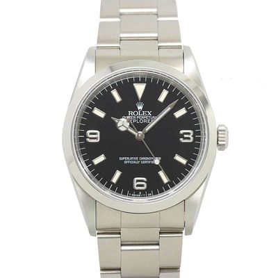 Rolex ROLEX Explorer I 14270 X-series Men's Watch Black Automatic. catalog 
