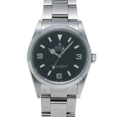 Rolex Explorer 1 114270 F serial (manufactured around 2004) Black Men's Watch Automatic. catalog 
