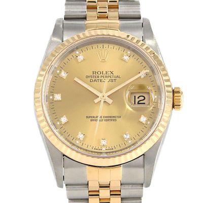 Rolex Datejust 16233G. SSxYG Automatic watch S serial. catalog 

