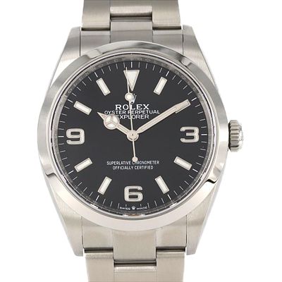 Rolex Explorer I 124270 SS Wristwatch Automatic Random Number. catalog 
