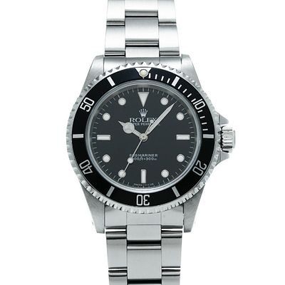 Rolex Submariner All Tritium 14060 U-serial (manufactured around 1997) Black Men's Watch Automatic. 