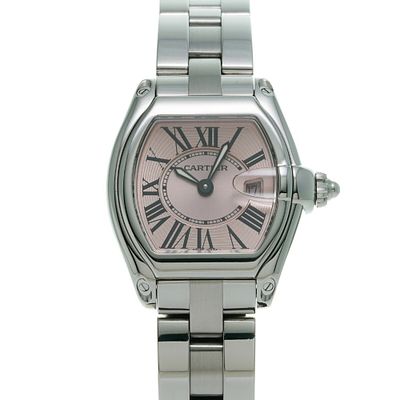 Cartier Roadster SM W62017V3 Pink Ladies Watch Quartz. catalog 

