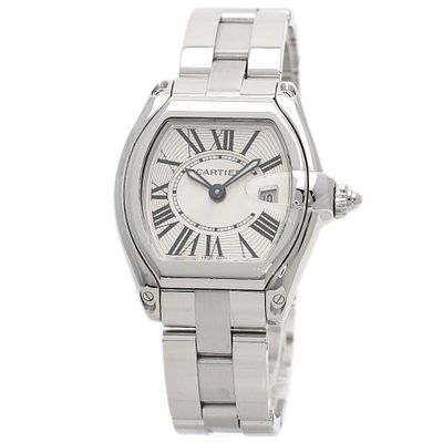 Cartier W62016V3 Roadster SM Watch Stainless Steel SS Ladies. catalog 
