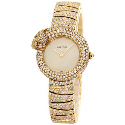 Cartier Panther 1925 Full Diamond Watch K18 Yellow Gold K18YGxDiamond Ladies. catalog 
